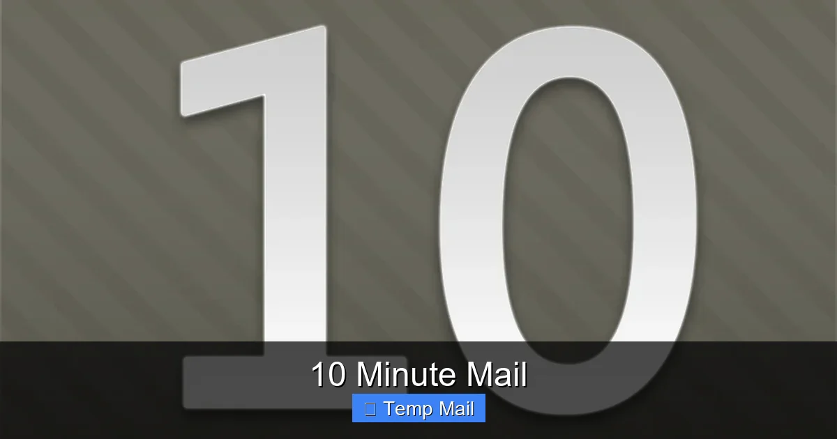 10 Minute Mail
