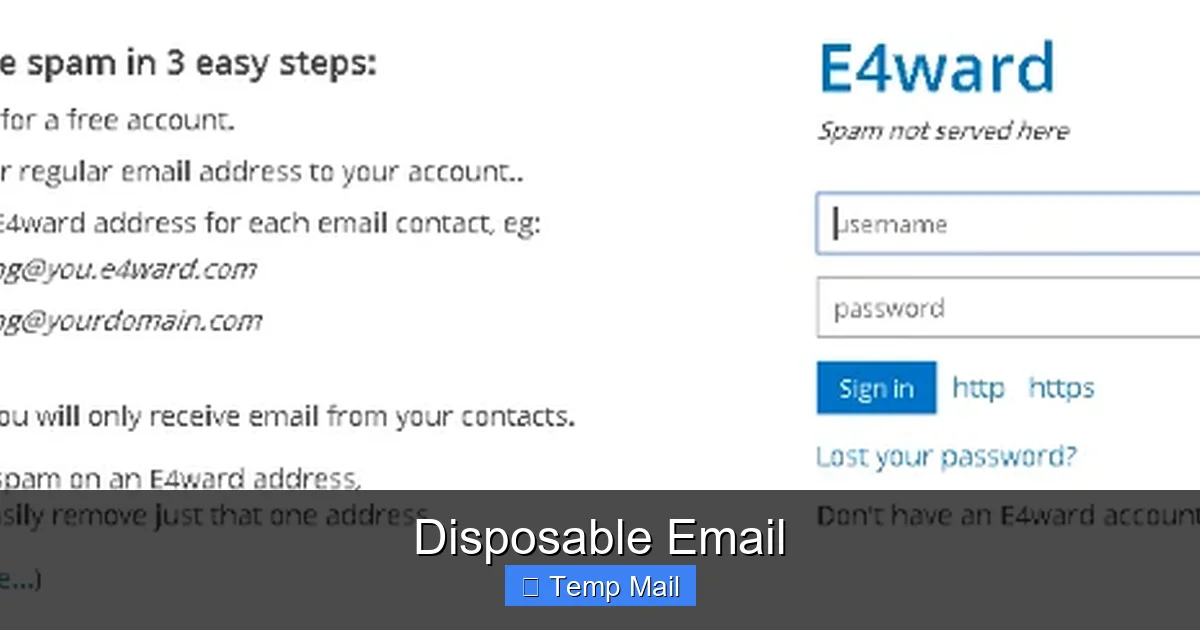 Disposable Email