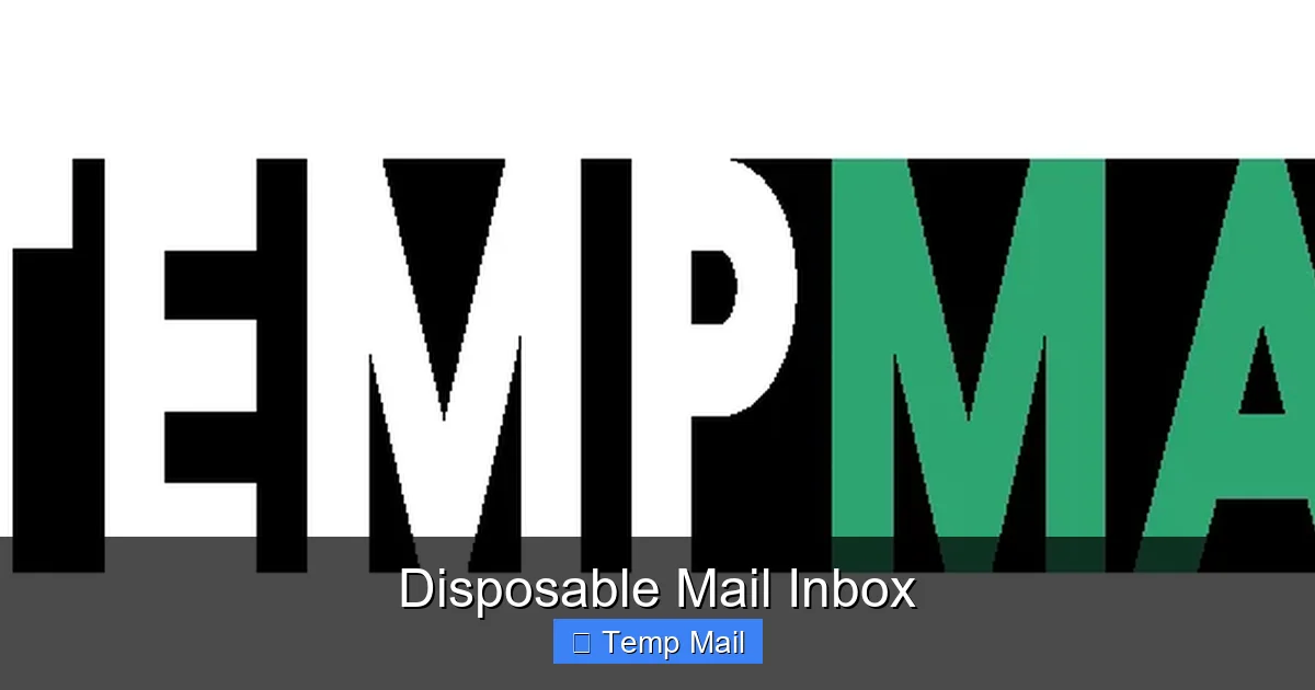 Disposable Mail Inbox