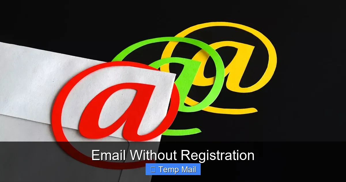 Email Without Registration