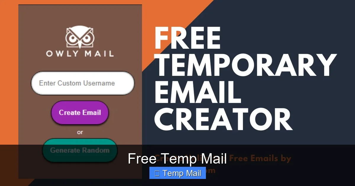 Free Temp Mail