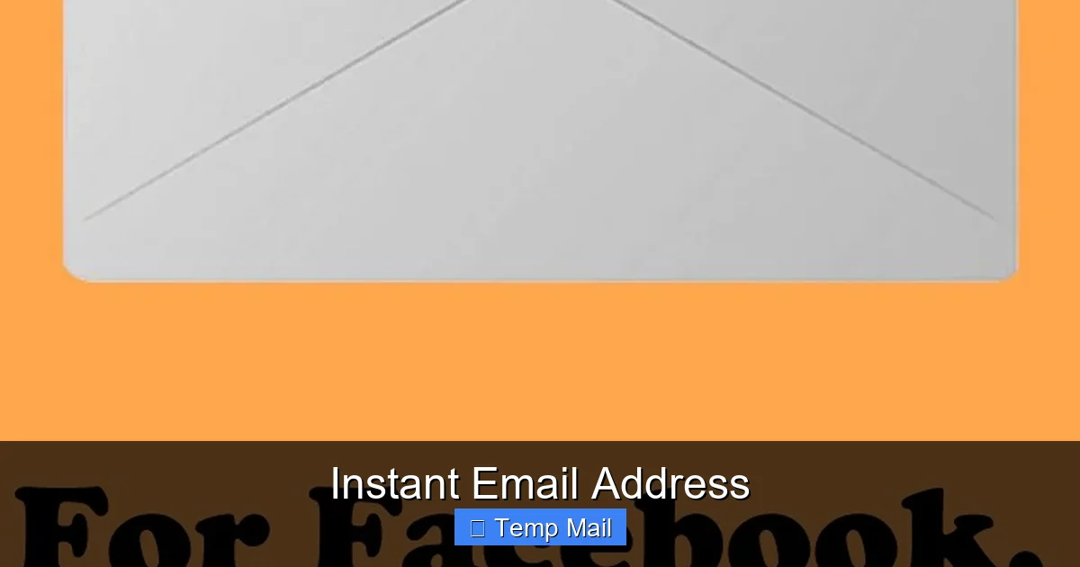 Instant Email Address