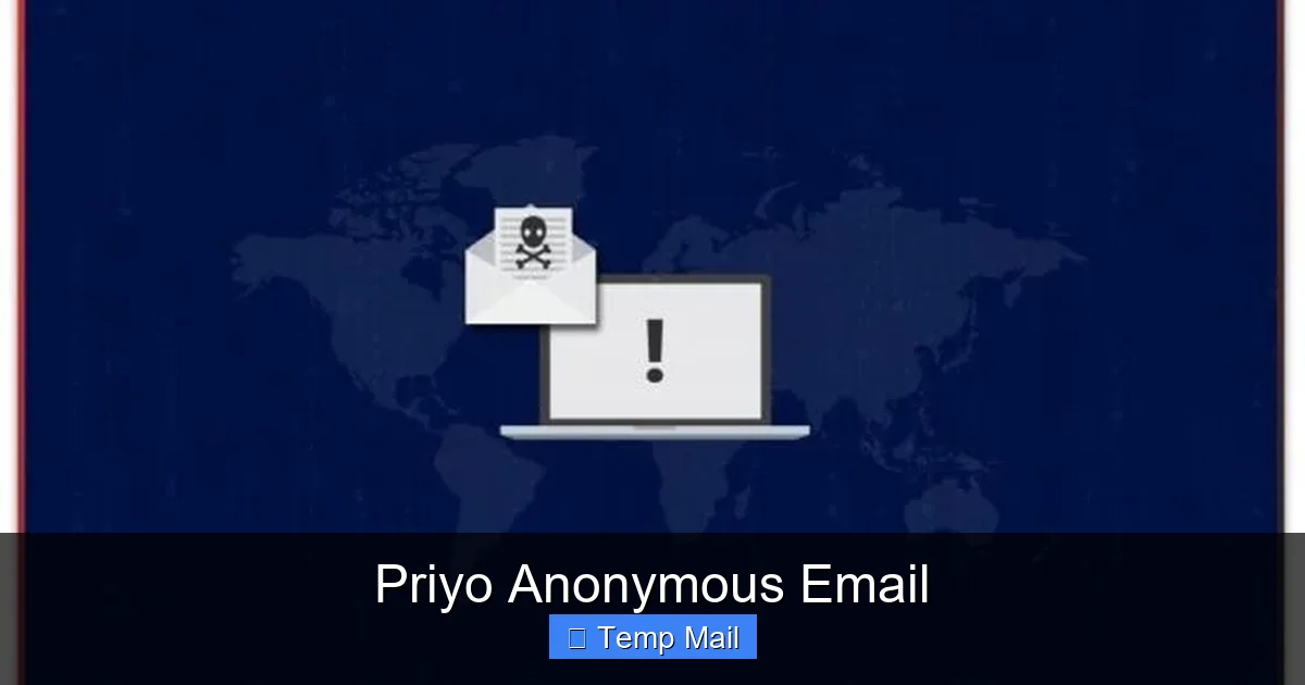 Priyo Anonymous Email