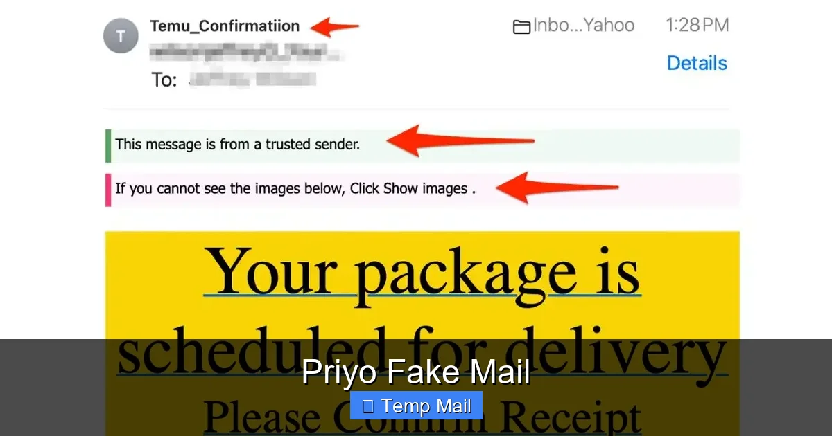 Priyo Fake Mail