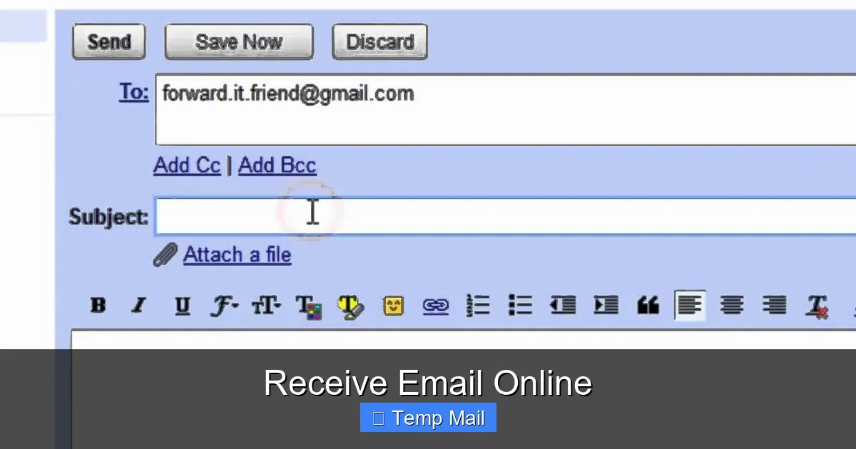 Receive Email Online