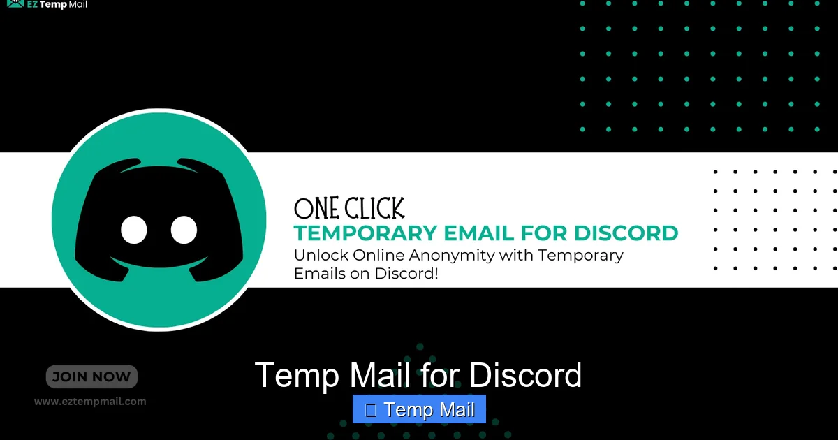 Temp Mail for Discord