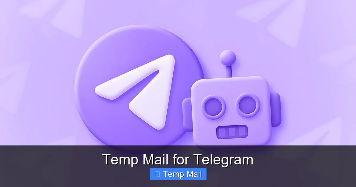 Temp Mail for Telegram