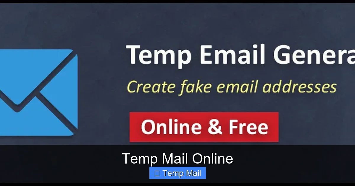 Temp Mail Online