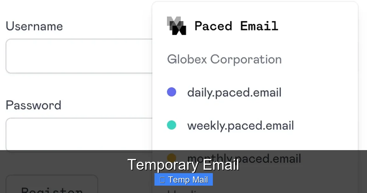 Temporary Email