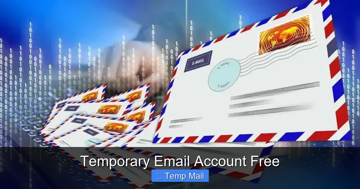 Temporary Email Account Free