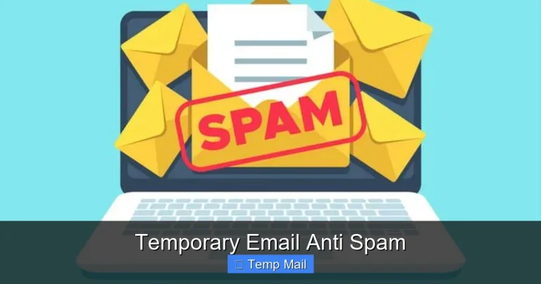 Temporary Email Anti Spam