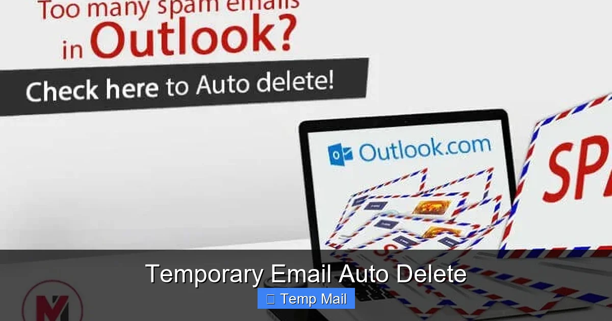 Temporary Email Auto Delete