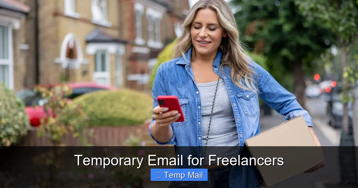 Temporary Email for Freelancers