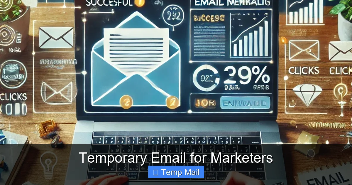 Temporary Email for Marketers