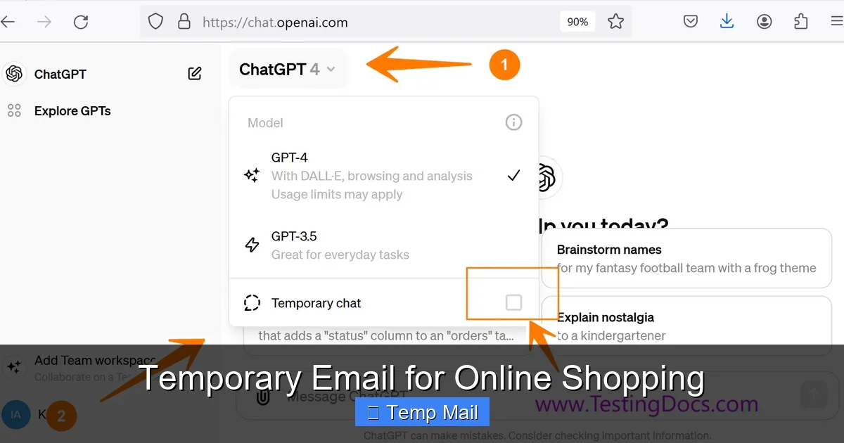 Temporary Email for Online Shopping