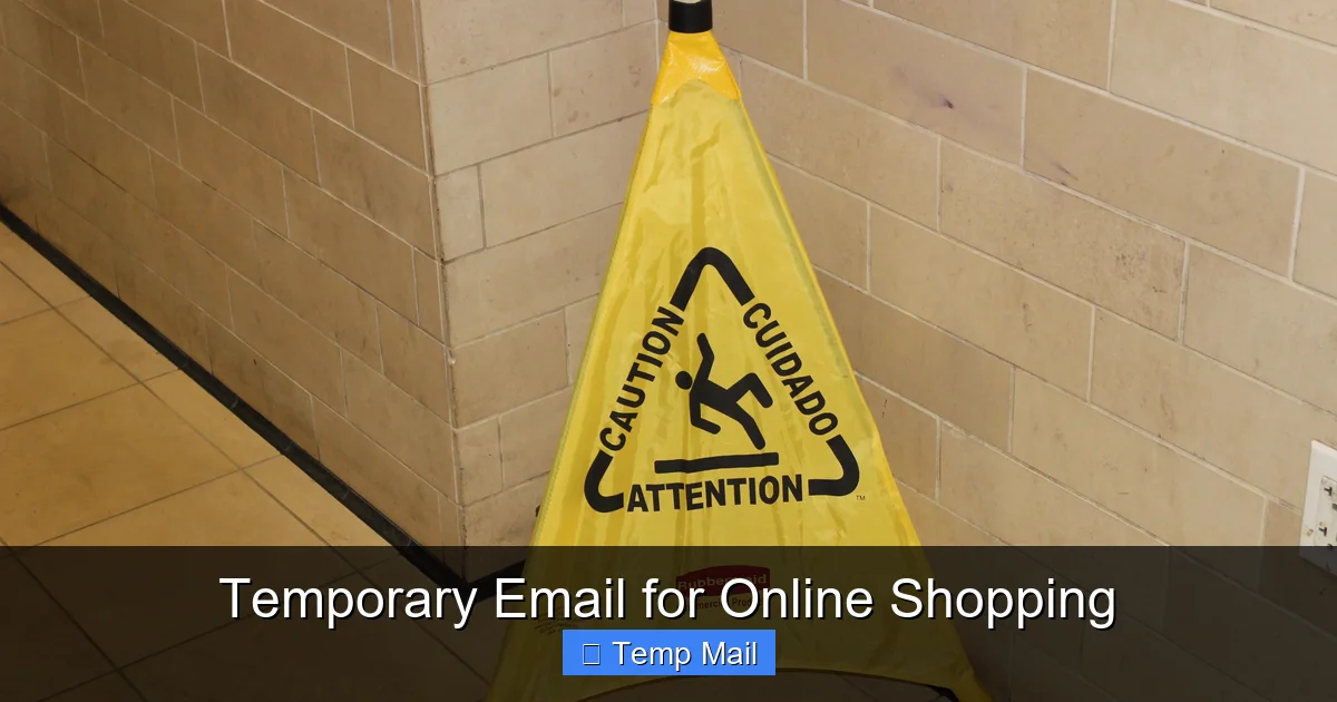Temporary Email for Online Shopping