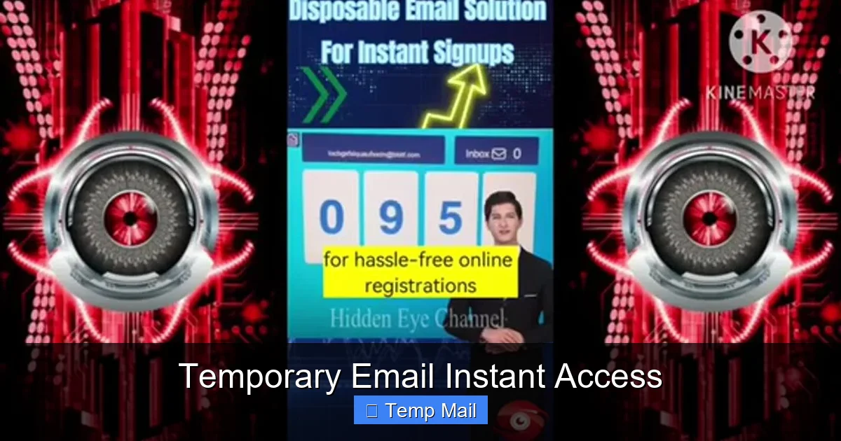 Temporary Email Instant Access