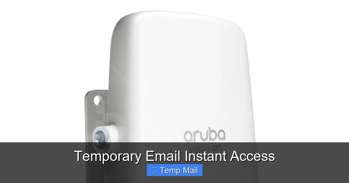 Temporary Email Instant Access