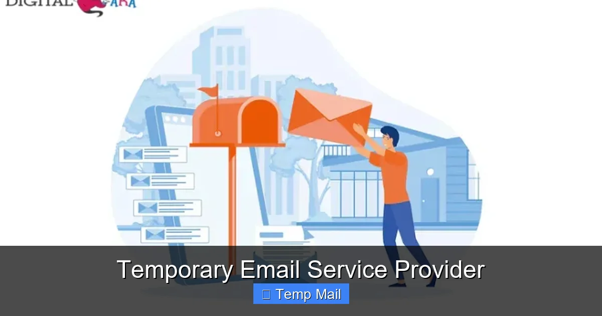 Temporary Email Service Provider