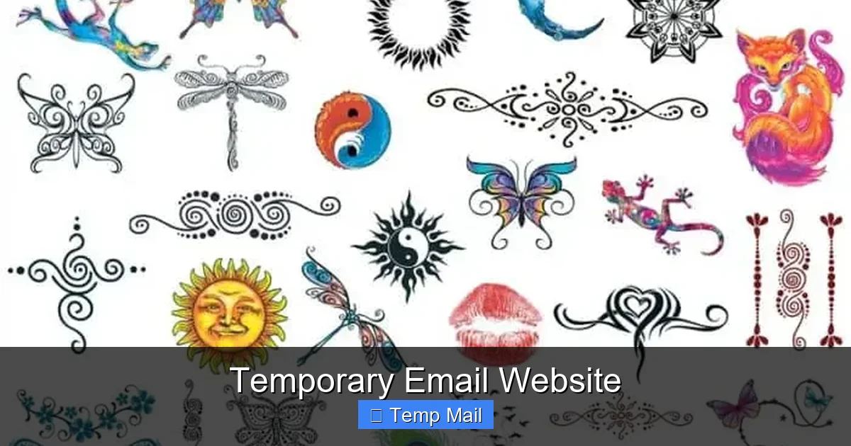 Temporary Email Website