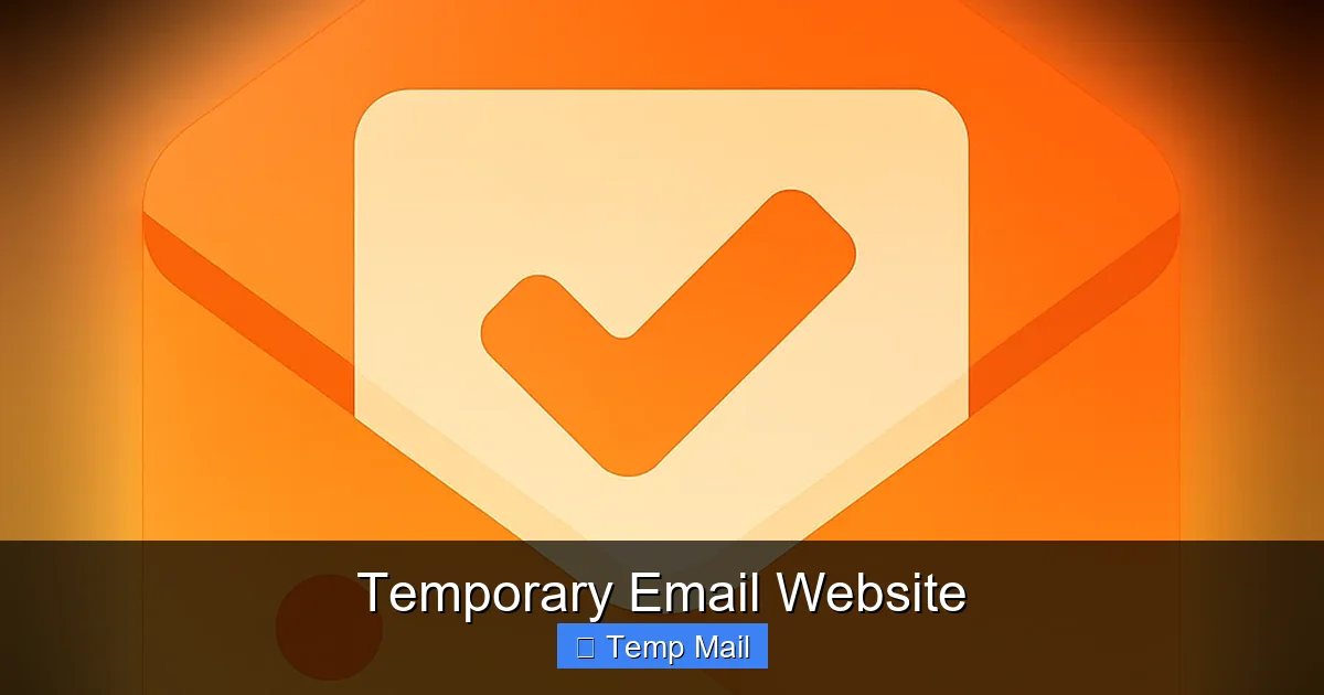 Temporary Email Website